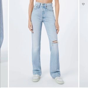 Re/Done 70s Bootcut Light Worn Jeans